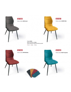 CHAISE "JULIE" tissu 2