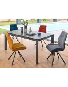 CHAISE "ZOE" tissu 2