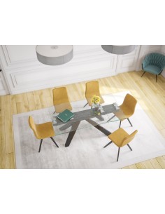 TABLE DE REPAS OSAKA CARBONE 2