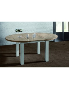 TABLE DE REPAS RONDE ROMANCE 2