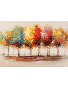 TABLEAU - FORÊT COLORÉE 2