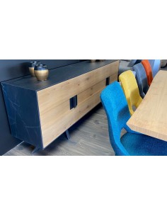 TABLE DE REPAS + BAHUT SIDNEY 2